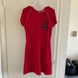 Valentino Garavani Mid-length dress once worn, Red